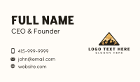 Mountain Exploration Travel Business Card Image Preview