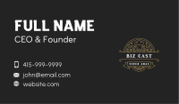 Chef Toque Restaurant Business Card Image Preview