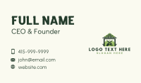 Greenhouse Gardening Tools Business Card Image Preview