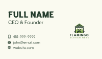 Greenhouse Gardening Tools Business Card Image Preview