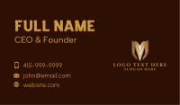 Generic Elegant Letter M Business Card Image Preview