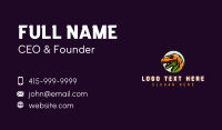 Gaming Reptile Dinosaur Business Card Preview