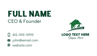 Eco Housing Realtor  Business Card Image Preview