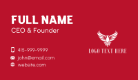 Wings Phoenix Bird Business Card Preview