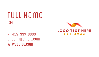 Consulting Organization Firm  Business Card