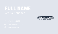 Grungy Punk Studio Wordmark Business Card Image Preview