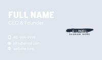 Grungy Punk Studio Wordmark Business Card Image Preview