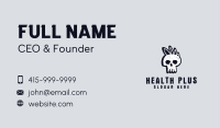 Dead Scary Skull Business Card Image Preview