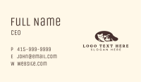Sleeping Pet Cat Dog Business Card Image Preview