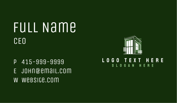 House Draftsman Building Business Card Design Image Preview
