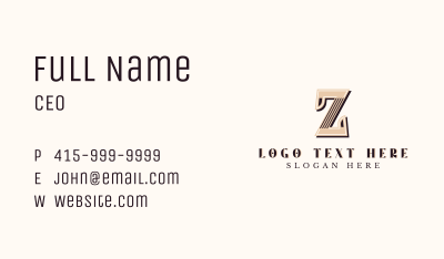 Fashion Studio Brand  Business Card Image Preview