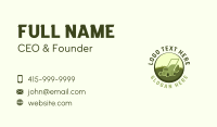 Landscaping Lawn Mower Business Card Preview