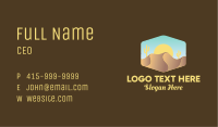 Sand Dune Desert  Business Card Image Preview