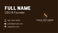 Elegant Feather Quill Pen Business Card Image Preview