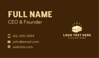 Cute Tofu Food Business Card Design