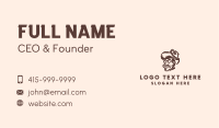 Cowboy Man Character  Business Card Image Preview