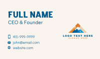 Mountain Alps Hiking Business Card Image Preview