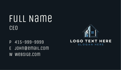 Realty Property Builder Business Card Image Preview