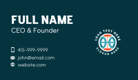 Basketball Letter H Business Card Design