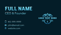 Roof Hammer Paintbrush  Business Card Preview