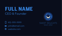 Moon Shutter Night Camera Business Card Image Preview
