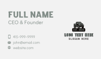 Cargo Truck Delivery Business Card Preview