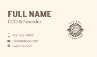 Hand Planer Wood Carpentry  Business Card Image Preview