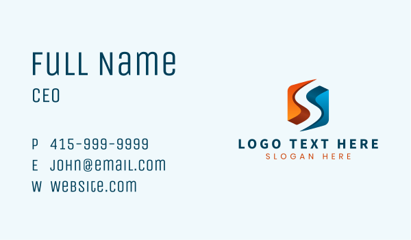 Creative Media Startup Business Card Design Image Preview