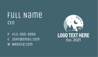 Night Camping Site Business Card Image Preview