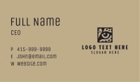 Wild Leopard Eye Business Card Image Preview