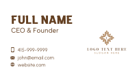 Herbal Sustainable Garden Business Card Image Preview