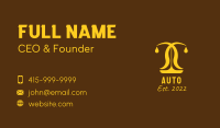 Gold Scale Legal Service  Business Card Image Preview