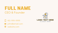 Dog Pet Angel Business Card Image Preview