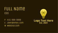 Atom Light Bulb Business Card Image Preview