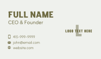 Company Enterprise Letter Business Card Image Preview