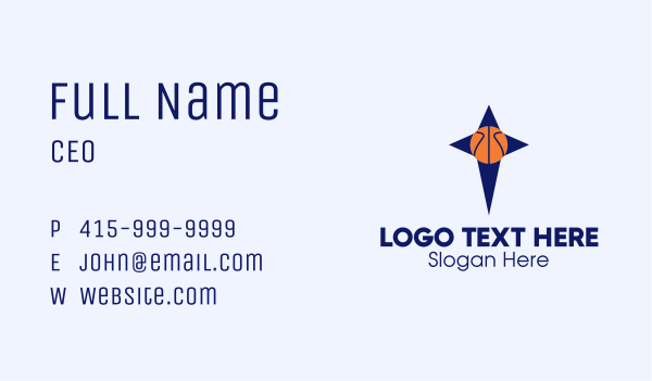 Basketball Star  Business Card Design Image Preview