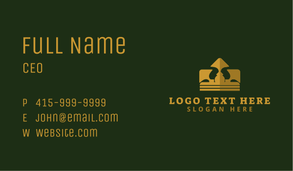 Deluxe Crown Jewelry Business Card Design Image Preview