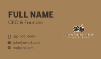 Sleeping Pet Dog Business Card Image Preview