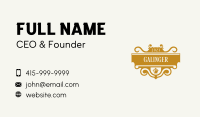 Fine Dining Catering Business Card Image Preview