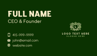 Wreath Shield Crown Lettermark Business Card Image Preview