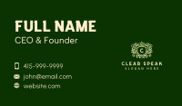 Wreath Shield Crown Lettermark Business Card Image Preview