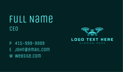 Media Photography Drone Business Card Image Preview