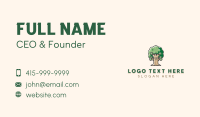 Sustainable Tree Planting Business Card Design