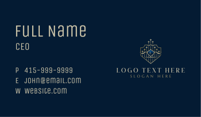 Luxury Gate Royalty Business Card Image Preview