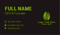 Nature Leaf Garden  Business Card Image Preview