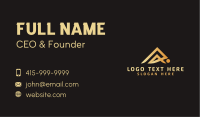 Luxury Mountain Peak Business Card Image Preview