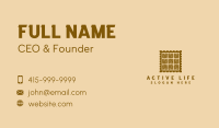 Artisan Woodwork Stamp Business Card Image Preview