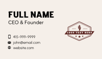 Western Desert Signage Business Card Image Preview