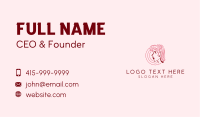 Surprised Woman Beauty  Business Card Image Preview