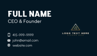 Triangle Investment Bank Business Card Image Preview